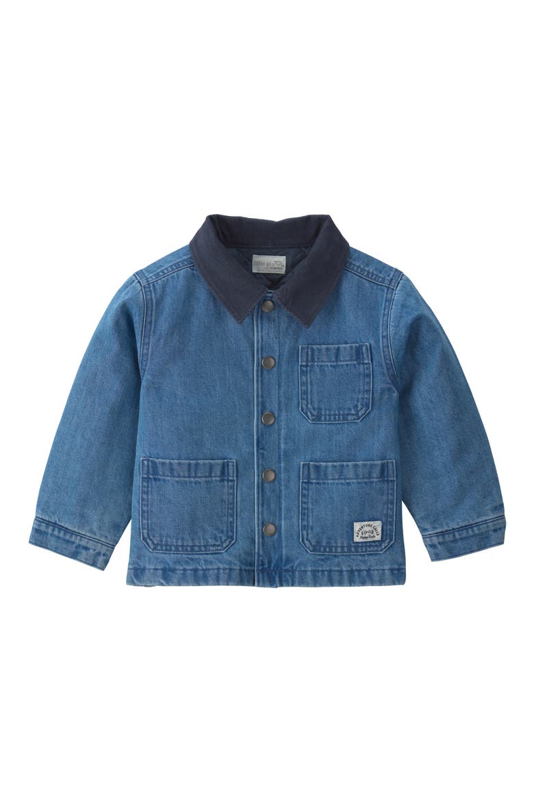 Kids' Organic Cotton Denim Jacket, Main, color, DENIM