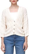 Avec Les Filles Dolman Sleeve Cotton Cardigan