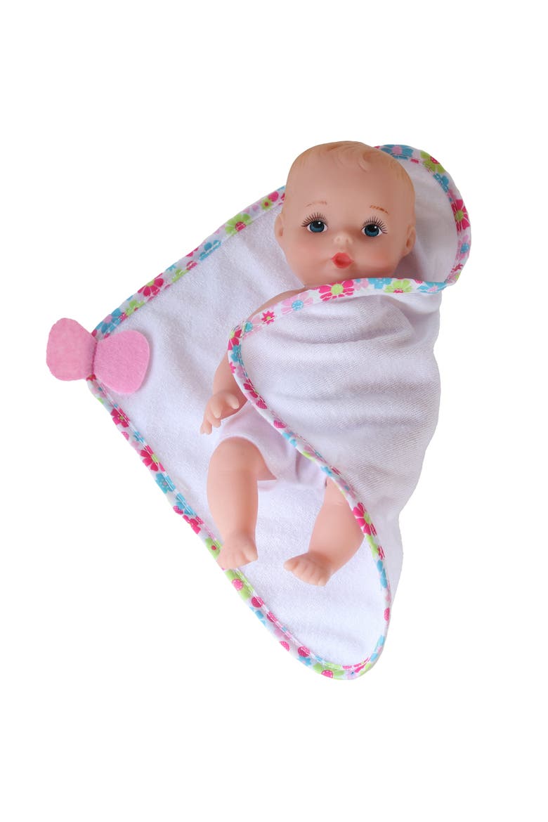 First 9" Bathtime Baby Softina, Alternate, color, Multicolored