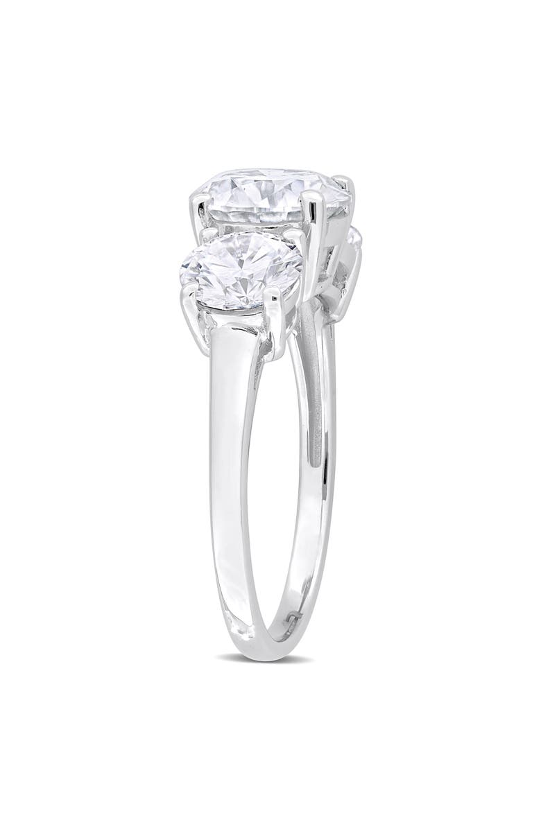 DELMAR Dew Created Moissanite Ring, Alternate, color, Silver