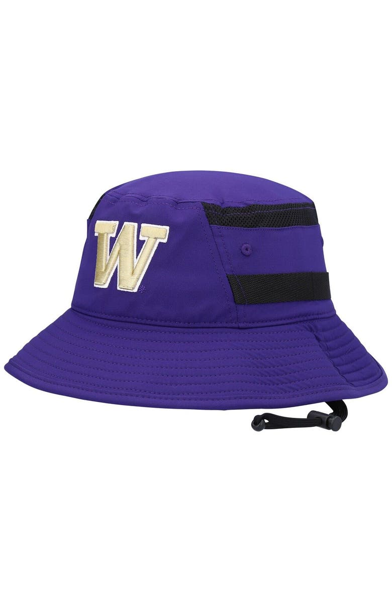 adidas Men's adidas Purple Washington Huskies 2021 Sideline AEROREADY Bucket Hat, Main, color, 