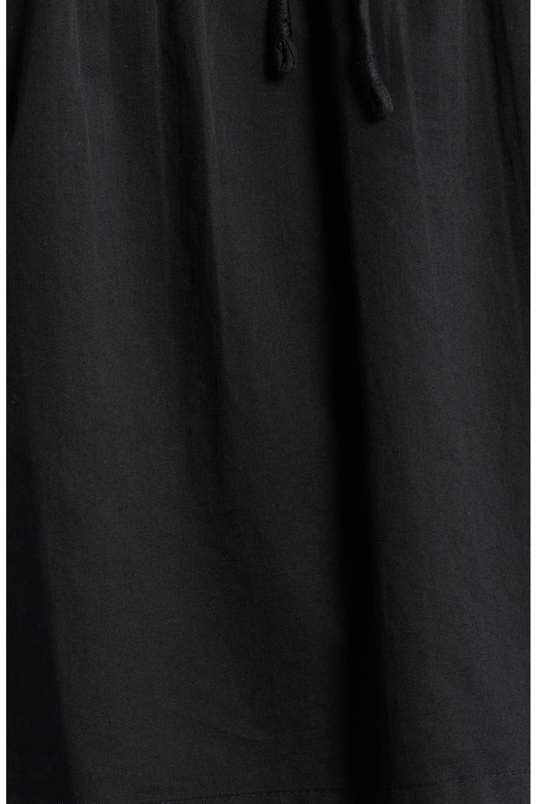 Molly Embroidered Puff Sleeve Top, Alternate, color, BLACK