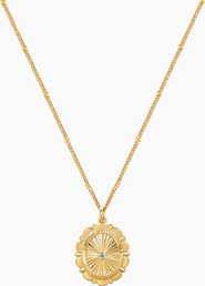 Electric Picks xSarah & Hollie Passport Pendant Necklace