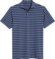 Peter Millar Coda Stripe Performance Piqué Polo