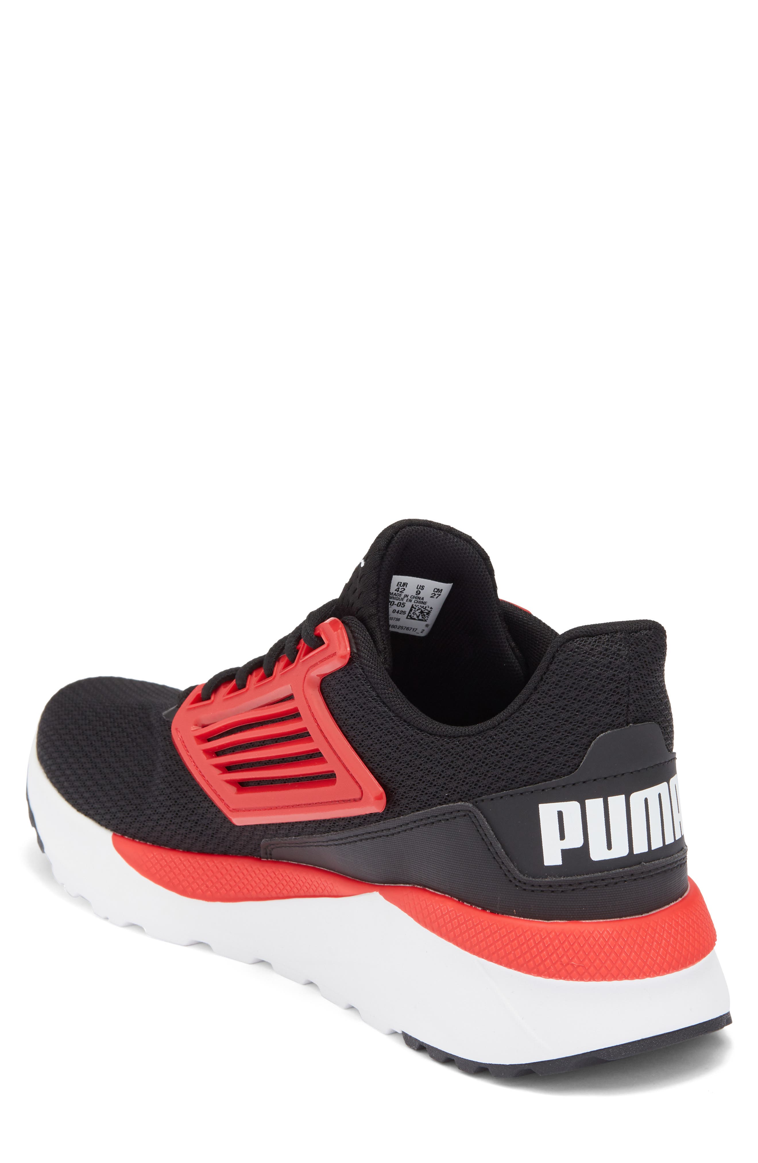 PUMA Tetra Sneaker, Alternate, color, Puma Black-For All Time Red