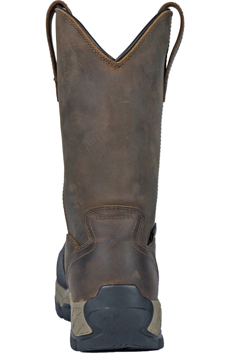 Hoss Boot Company HOSS Recon 11 Inch Composite Toe Met Guard Work Boot, Alternate, color, Brown/Black