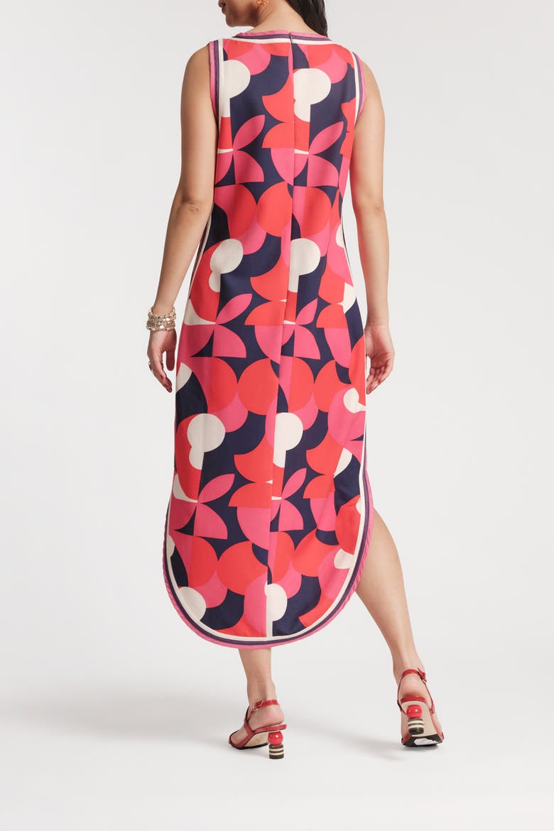 Selena Maxi Dress Kaleidoscope, Alternate, color, Pink/Purple/Multi