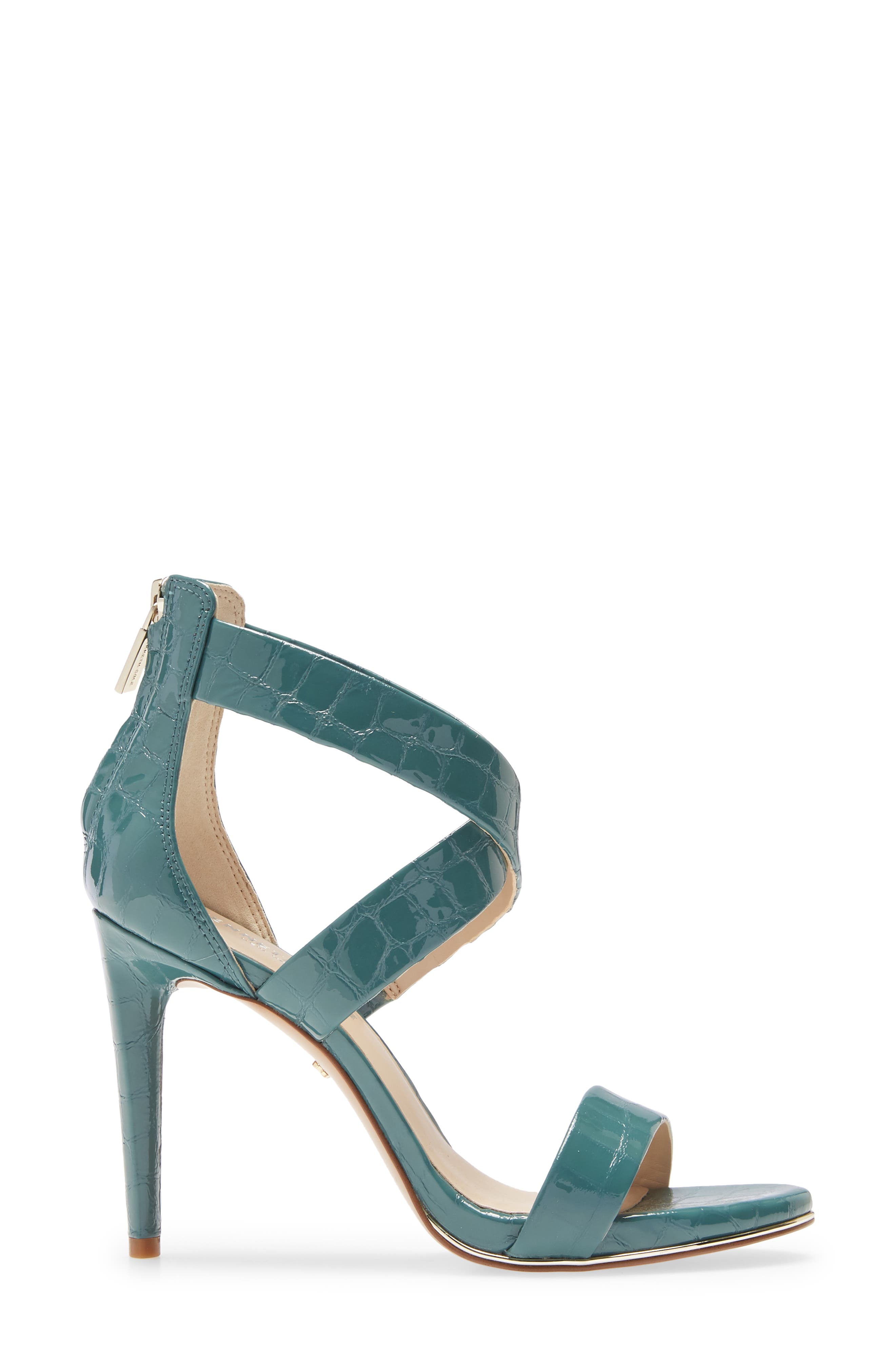 Brooke Sandal, Alternate, color, SEA GREEN PATENT LEATHER