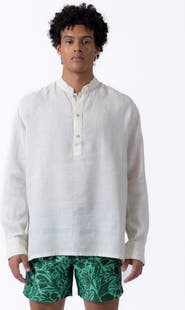 PRINCE & BOND Edward Linen Polo