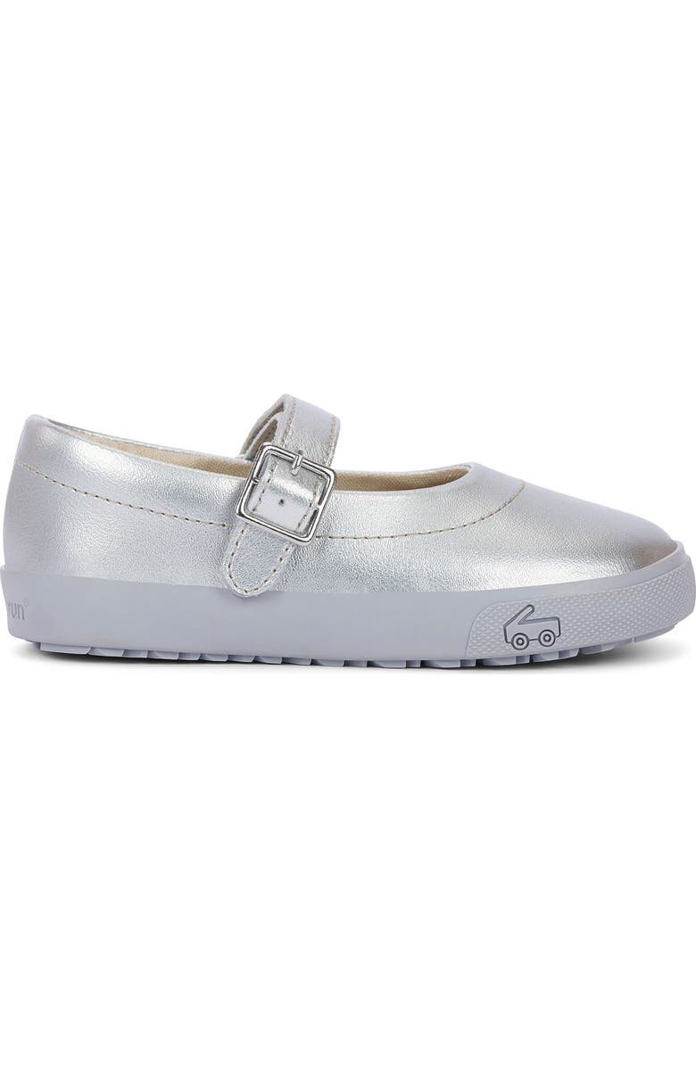 See Kai Run Lucia Mary Jane Flat, Alternate, color, Silver