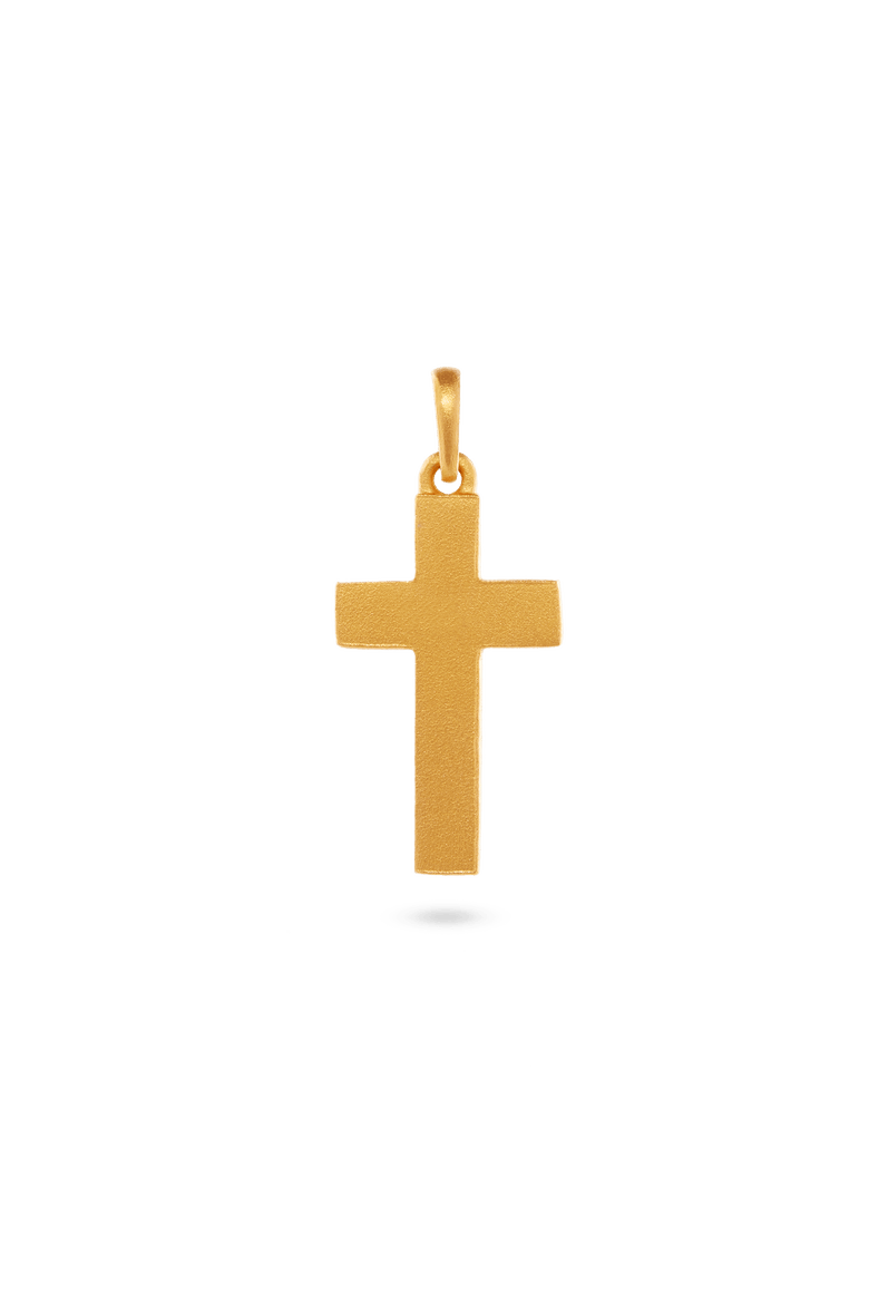 Cross Pendant, Alternate, color, Silver