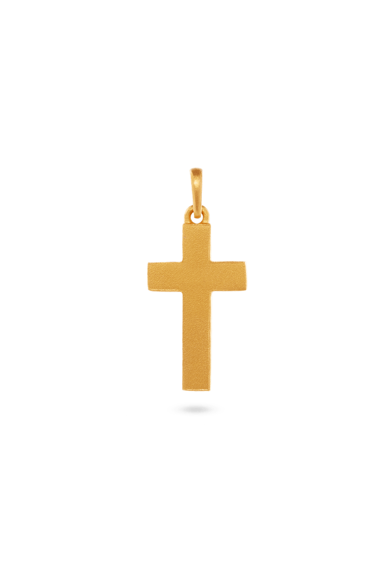 7879 Cross Pendant, Alternate, color, Silver