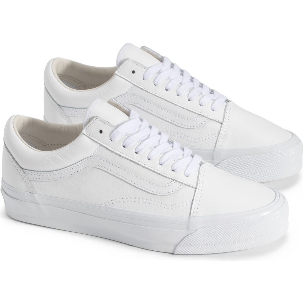 Vans Old Skool Leather Sneaker In Multi