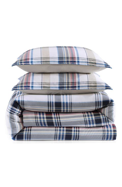 Waterbury Plaid Comforter & Sham Set