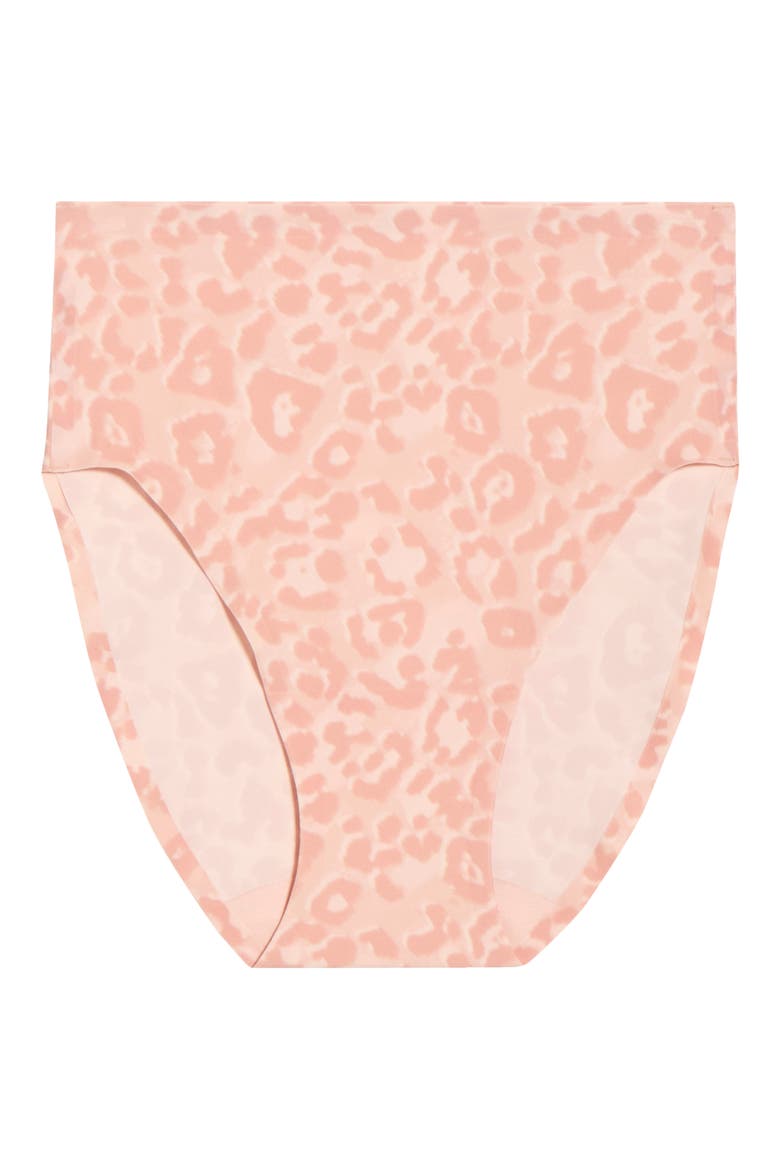 Soft Stretch High Cut Briefs, Alternate, color, LEO BLUSH
