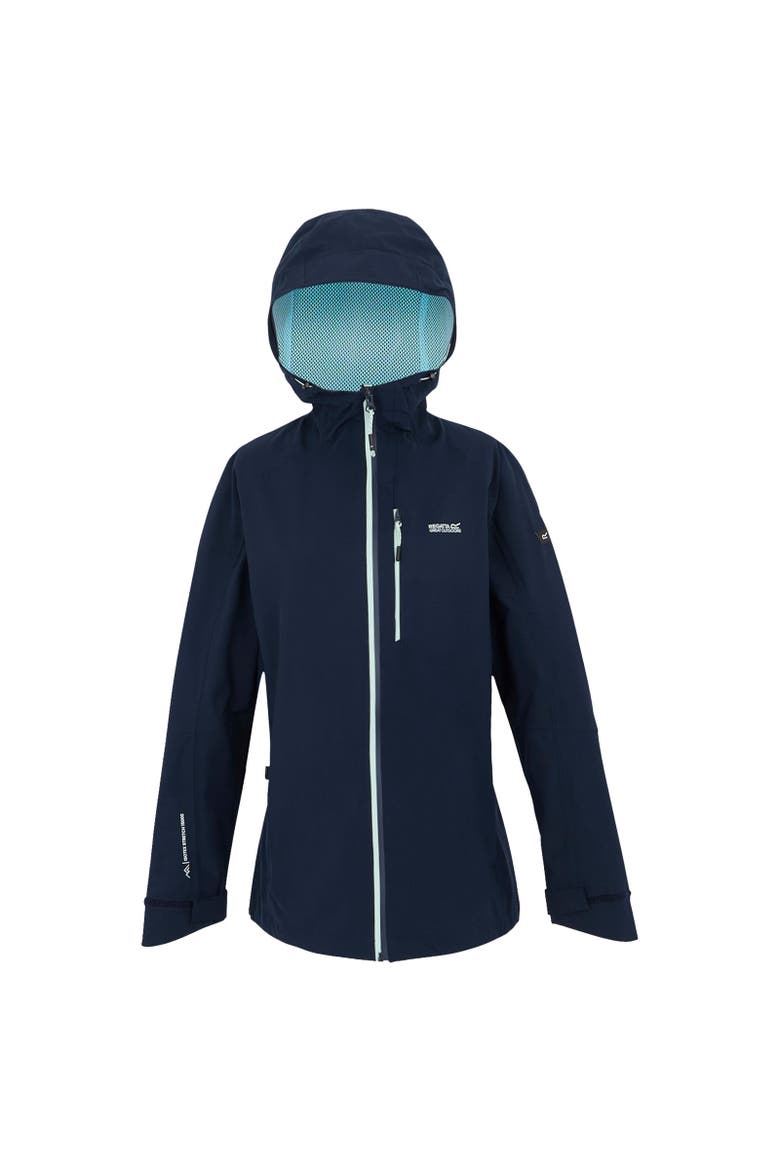 Birchdale II Waterproof Jacket, Main, color, Navy and Icy Morn