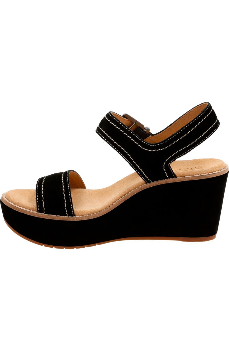 Clarks<sup>®</sup> Aisley Orchid Wedge Sandal, Alternate, color,