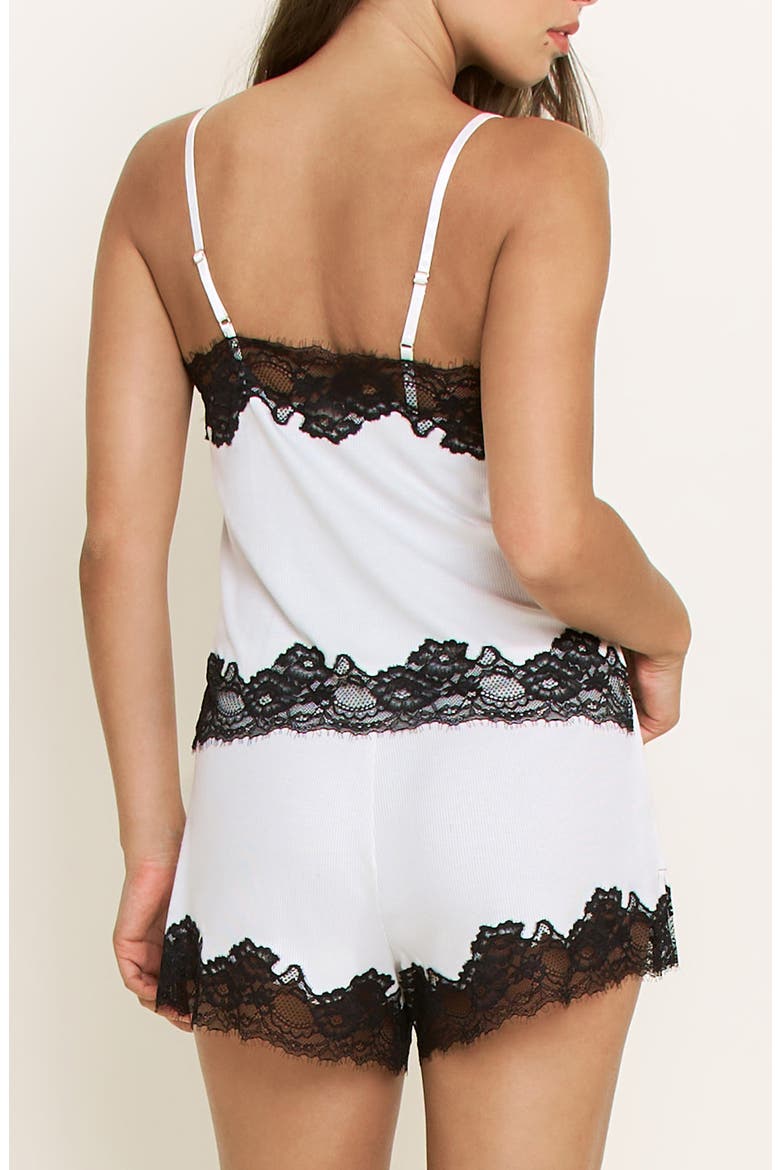 Dream On Short Pajamas, Alternate, color, IVORY
