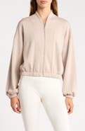 Z by Zella Whisper Knit Bomber Jacket