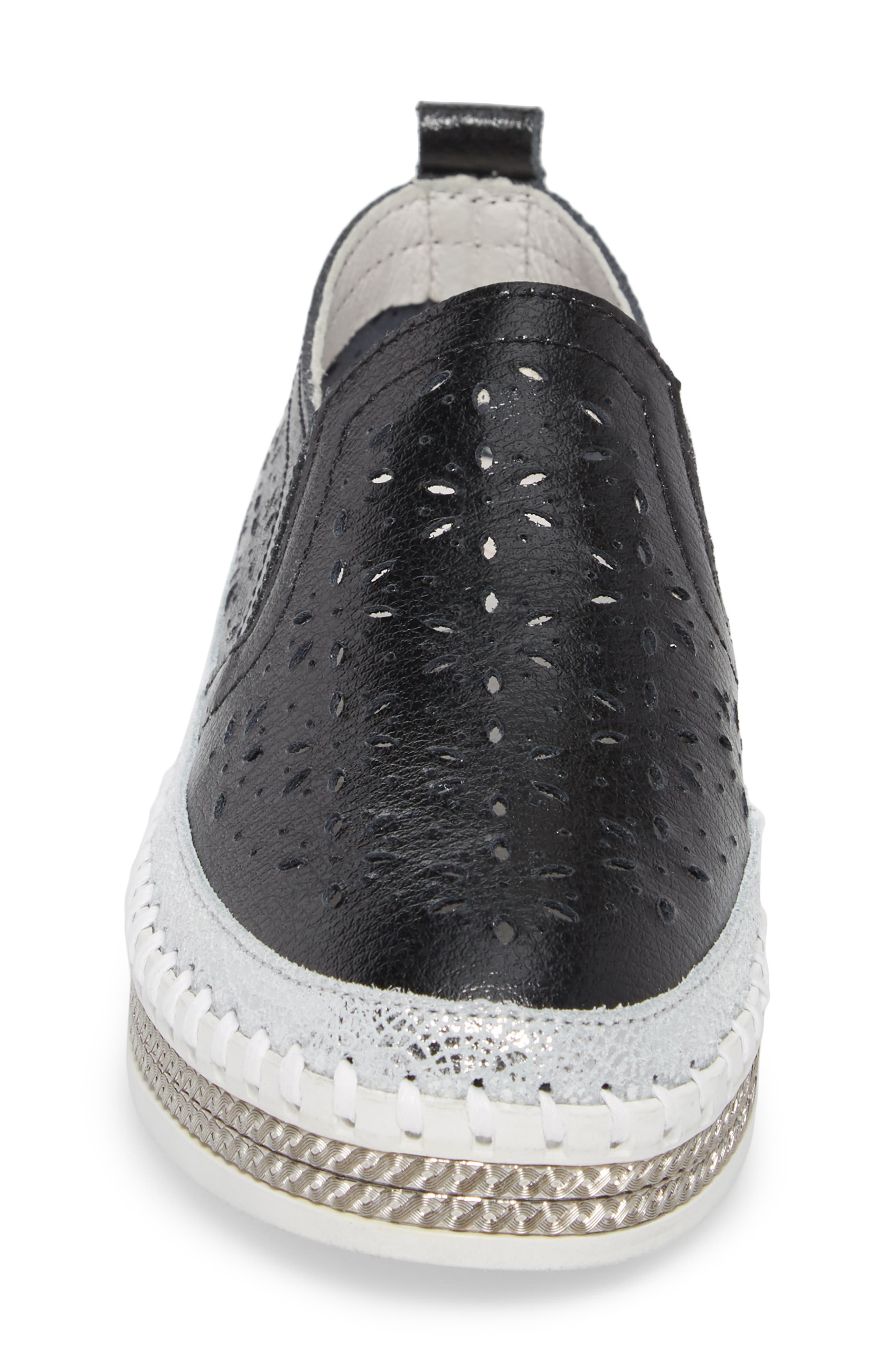bernie mev. Perforated Slip-On Sneaker, Alternate, color, 