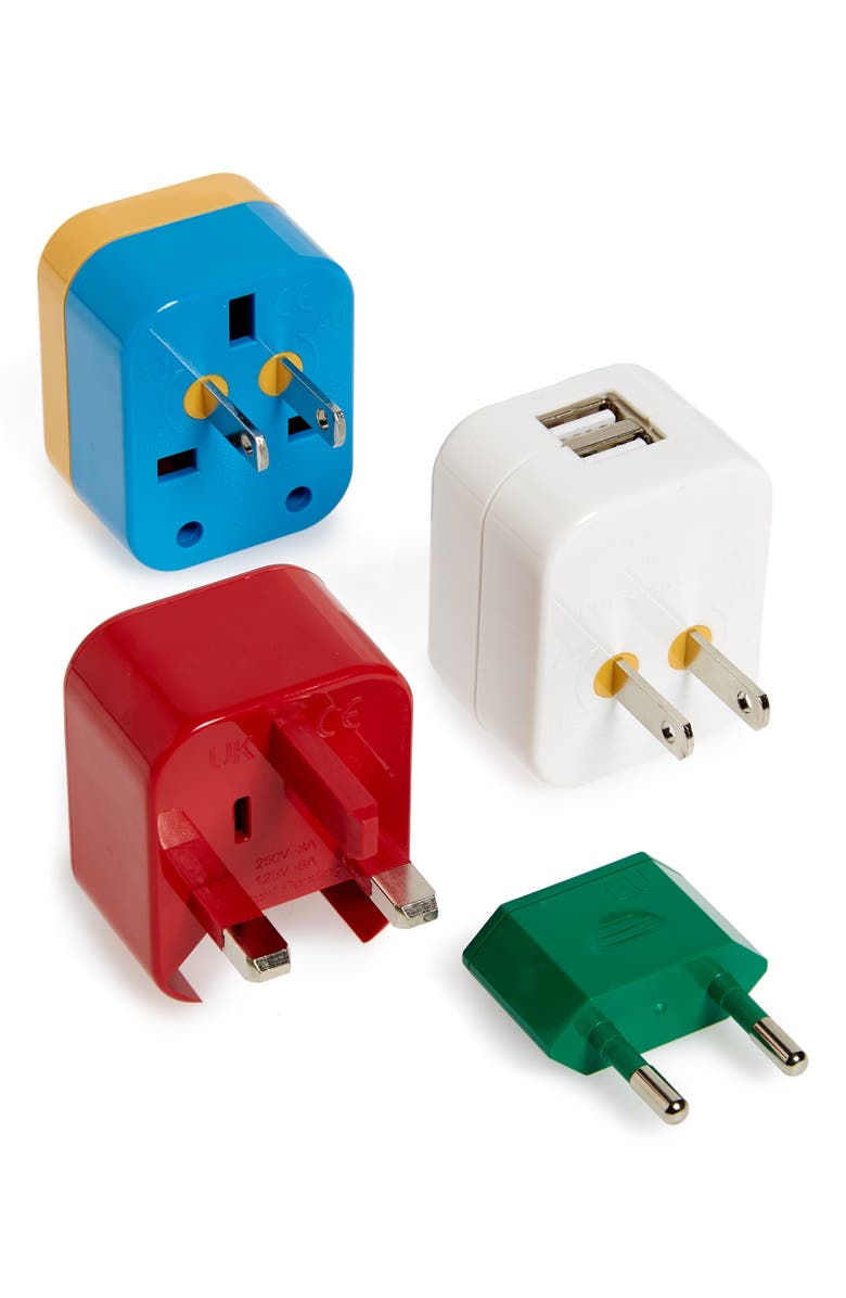 Flight 001 5-in-1 Universal Travel Adapter, Alternate, color, 