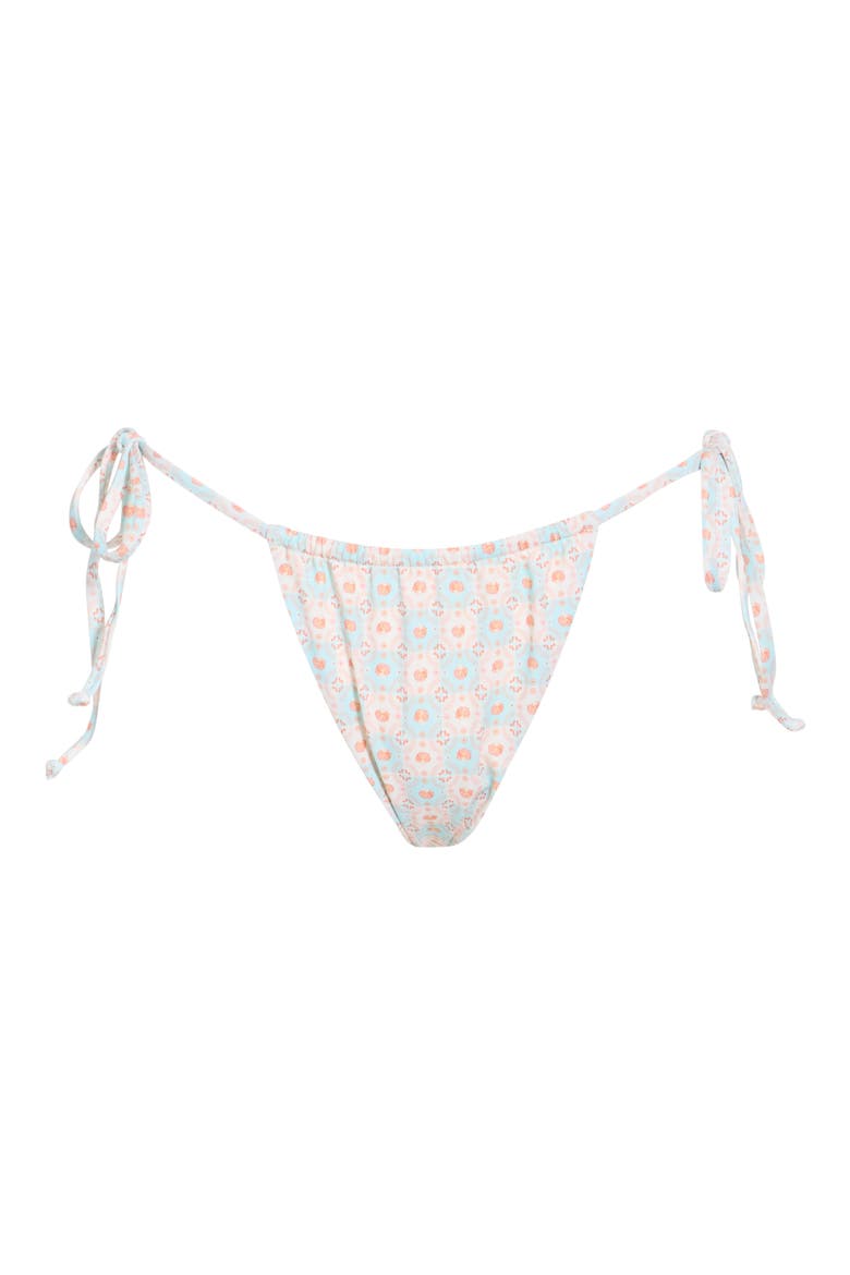 Paris Side Tie Swim Briefs, Alternate, color, SEASHELL SIREN