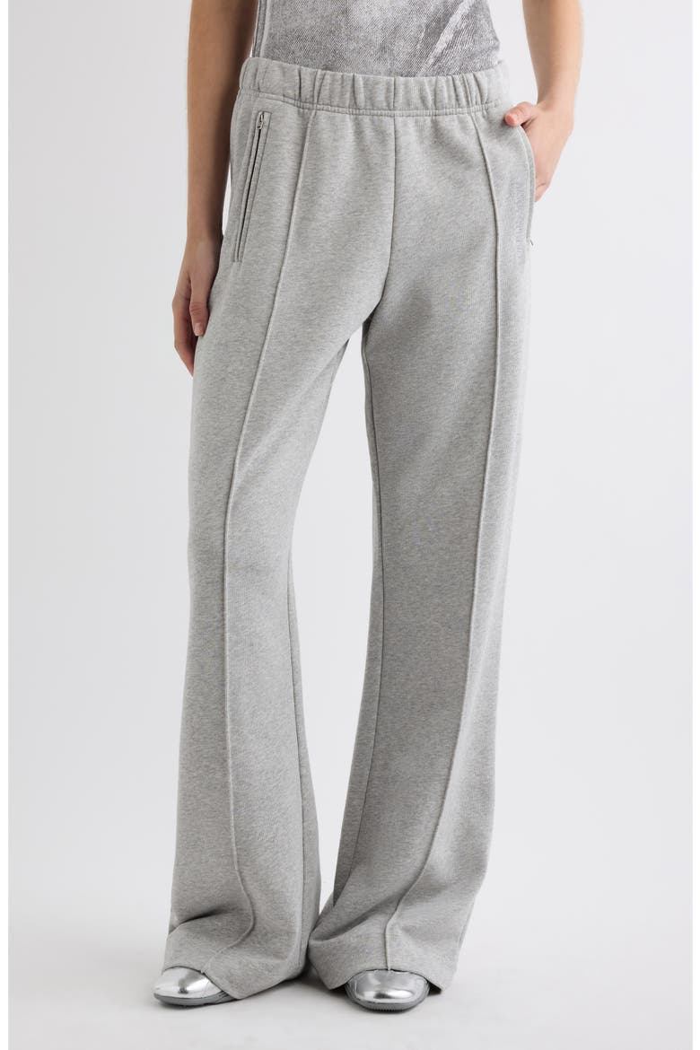 Cotton Fleece Sweatpants, Main, color, GREY MELANGE