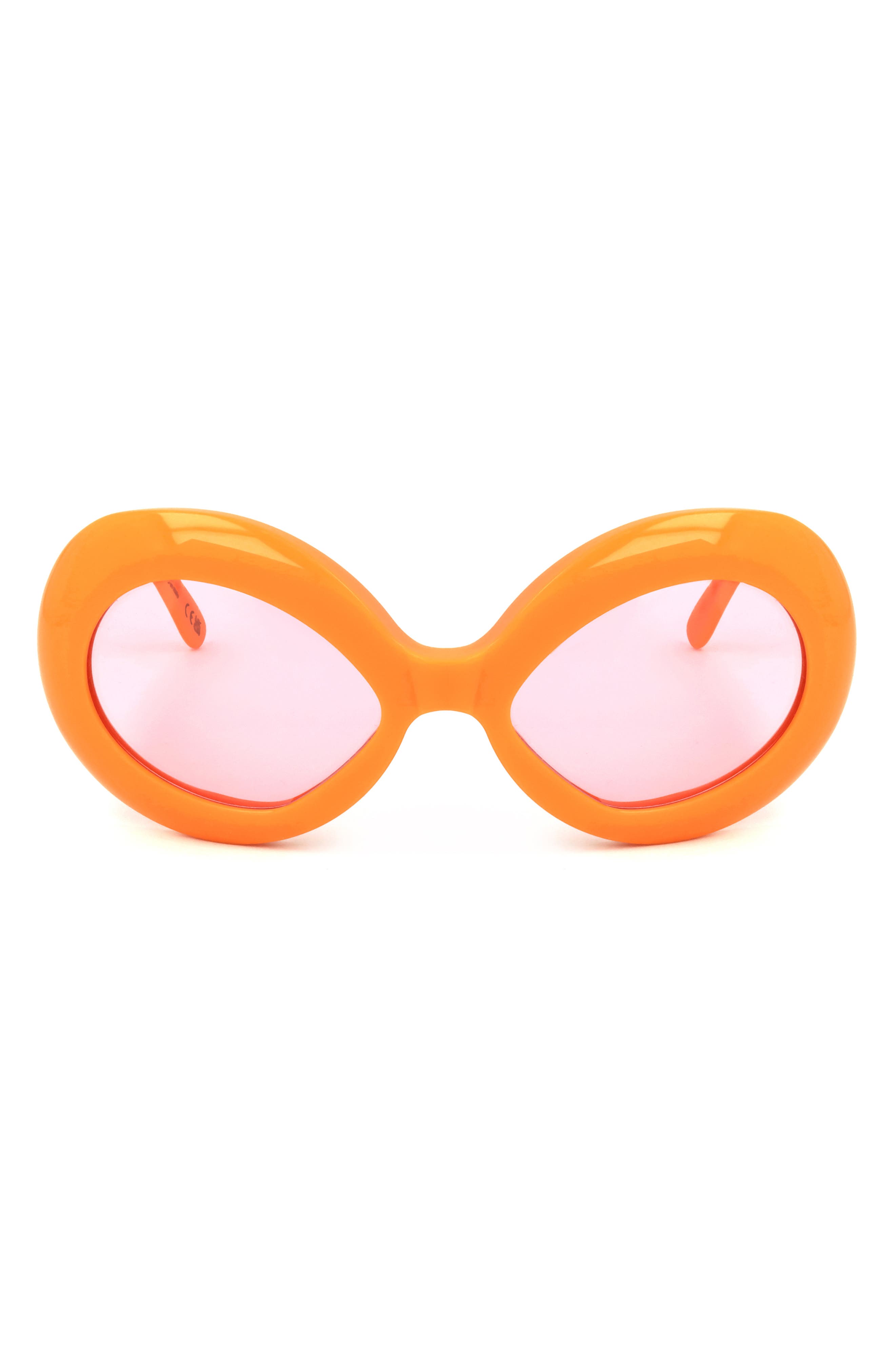 58mm Round Sunglasses