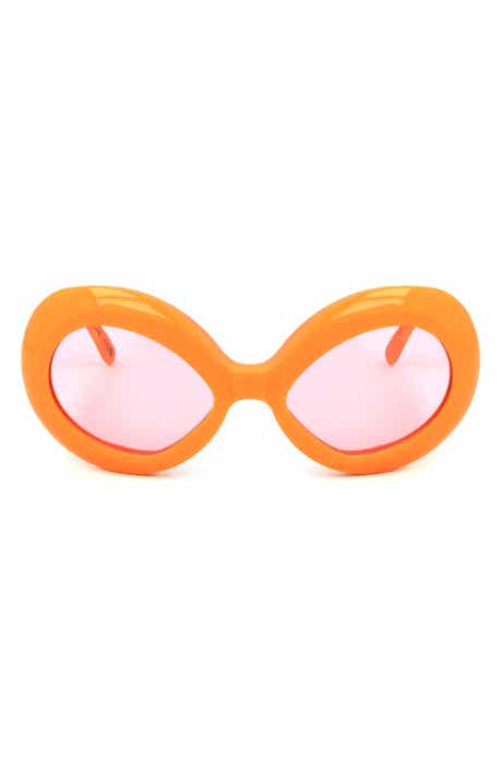 58mm Round Sunglasses