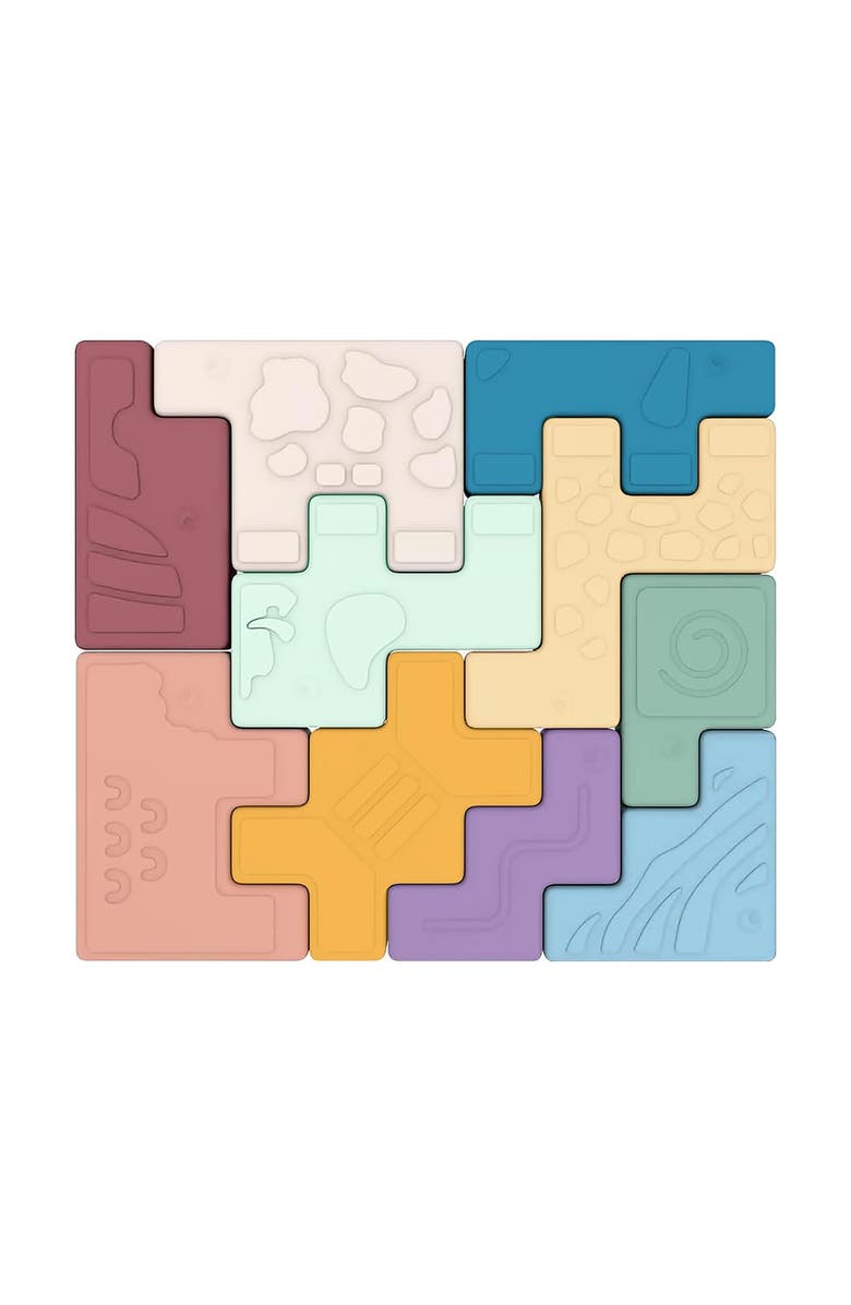 Miniland Soft Animal Blocks, Main, color, Multi