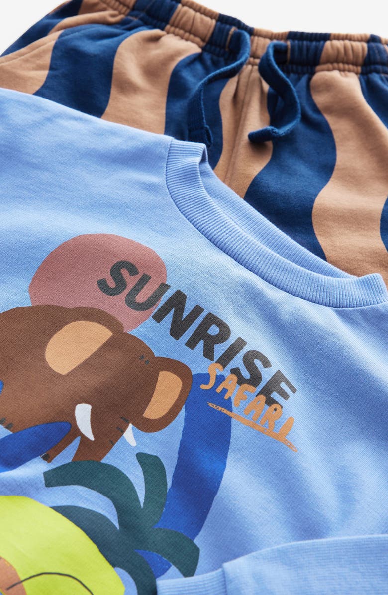 NEXT Kids' Graphic Sweatshirt & Sweatpants Set, Alternate, color, 