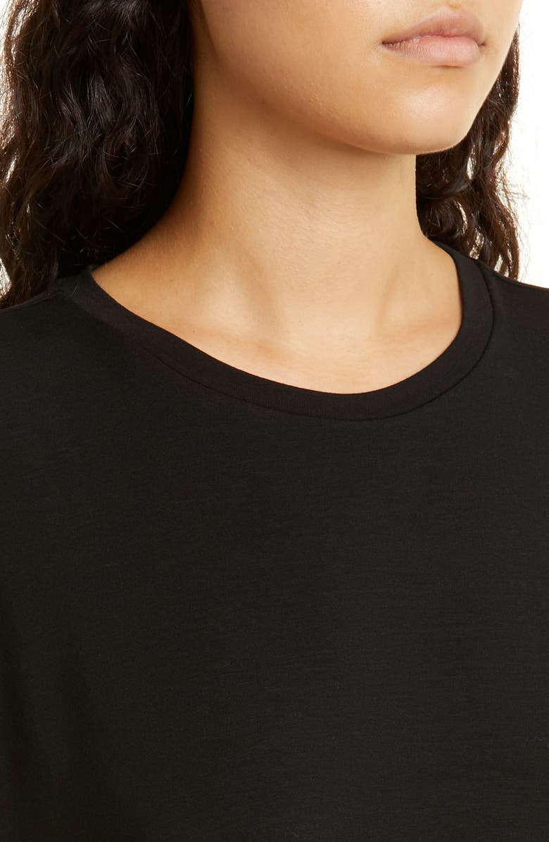 Eileen Fisher Crewneck Boxy Stretch Jersey T-Shirt, Alternate, color, 