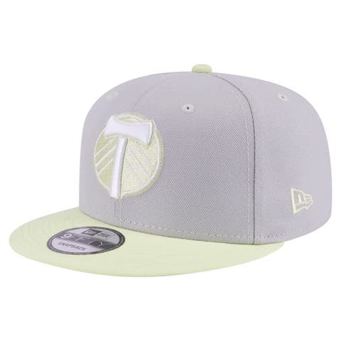 Men's New Era Gray Portland Timbers Color Pack Two-Tone 9FIFTY Snapback Hat
