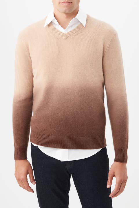 Timothy Ombre Crewneck Sweater