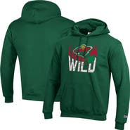 Champion Men's Champion Green Minnesota Wild Powerblend Hoodie