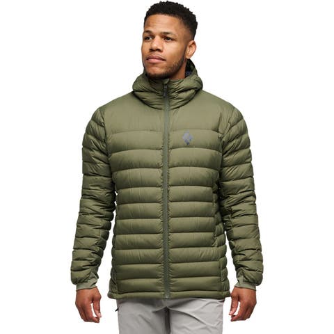 Access Down Hooded Jacket - Men's