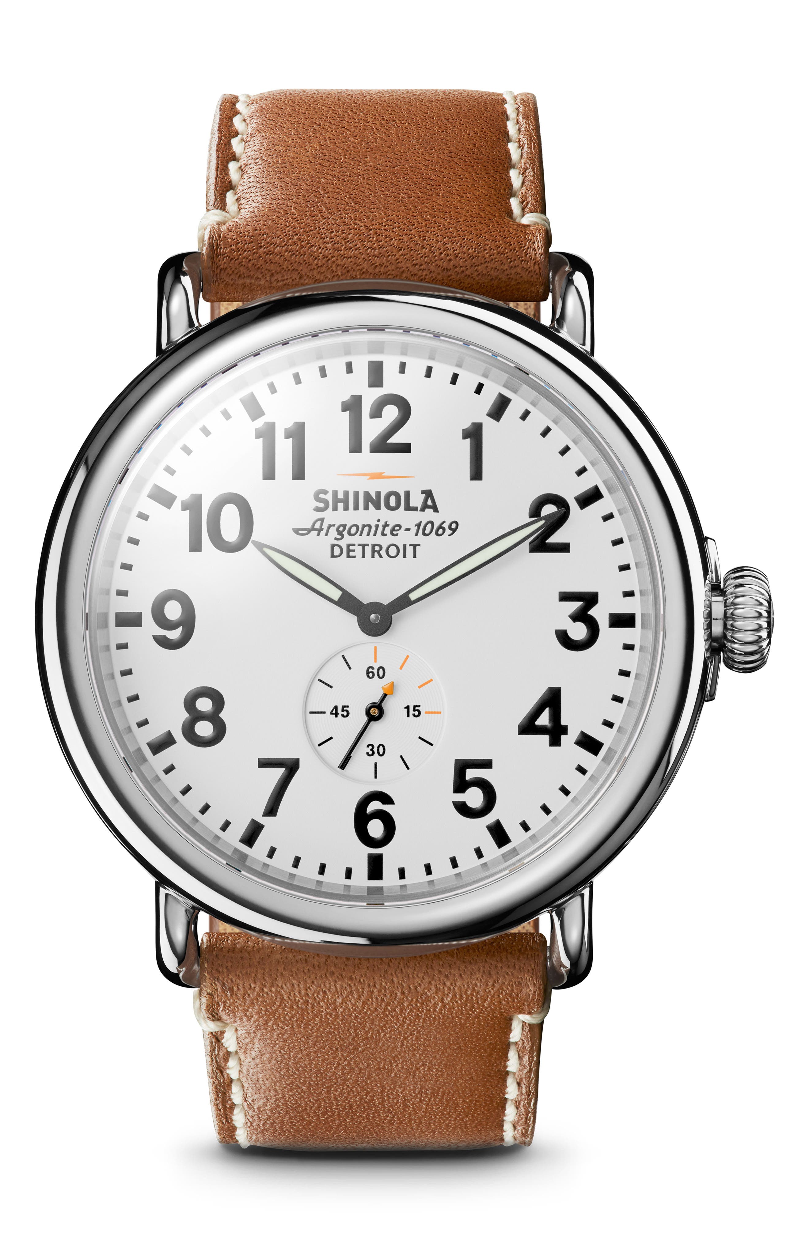 selected BROWN/ WHITE/ SILVER