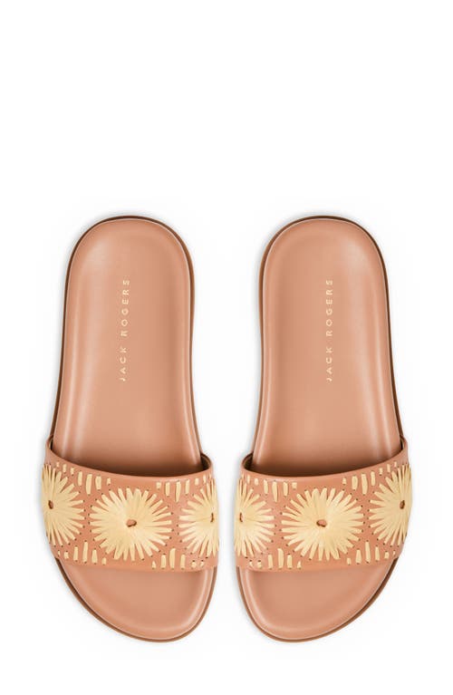 Jack Rogers Somerset Embroidered Slide Sandal