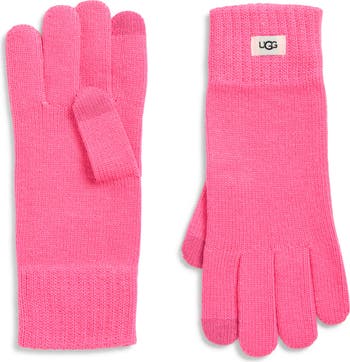 UGG® Touchscreen Compatible Knit Gloves | Nordstromrack