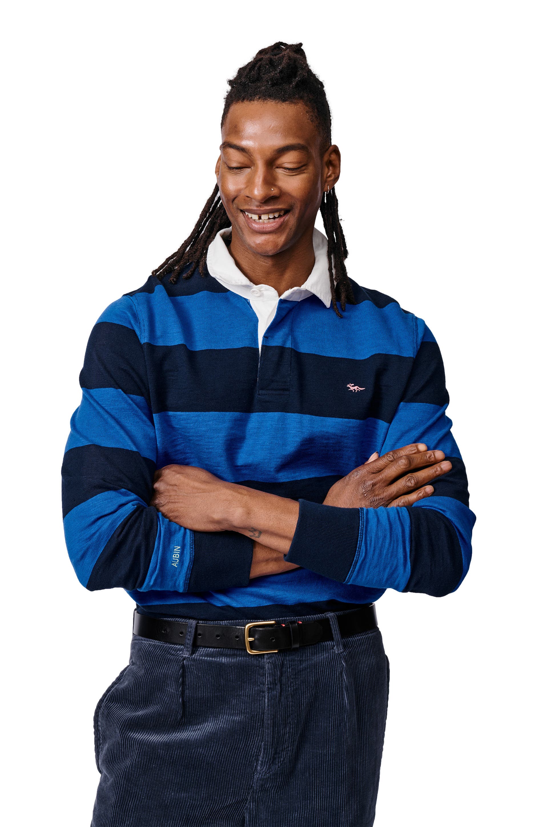 selected Navy/Cobalt