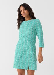 Cabana Life Gauze Shift Dress w/ Side Slit