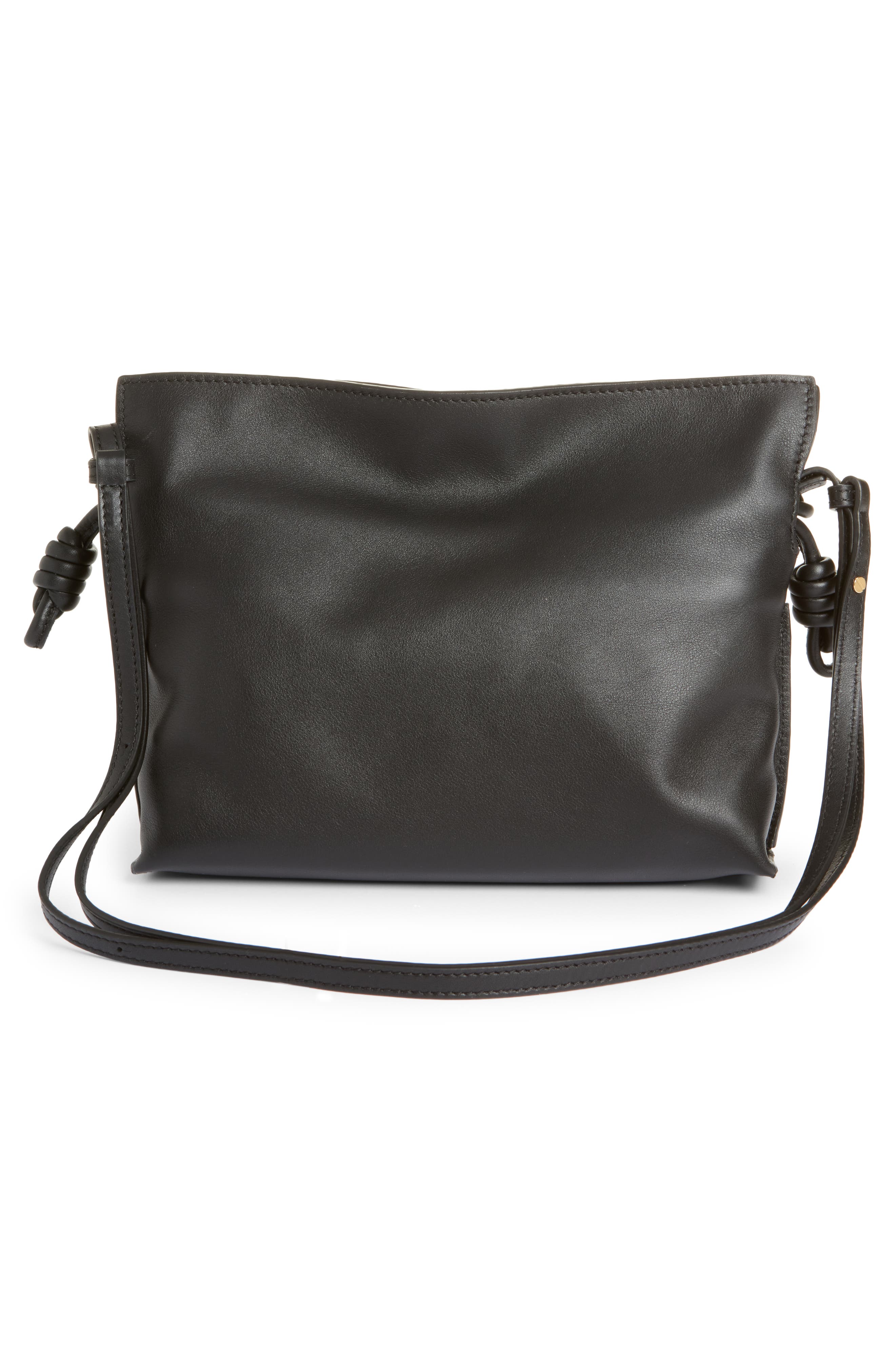 Loewe Mini Flamenco Leather Clutch, Alternate, color, 