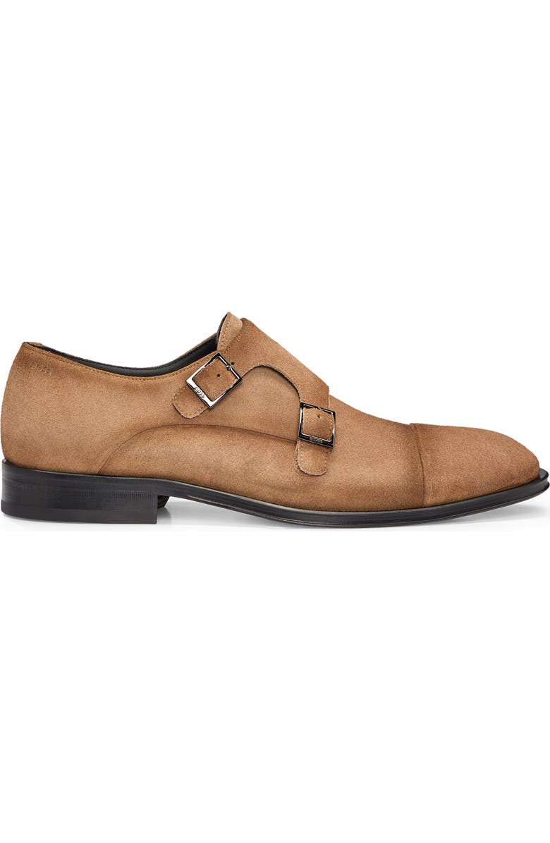 BOSS Derrek Monk Strap Shoe, Alternate, color,