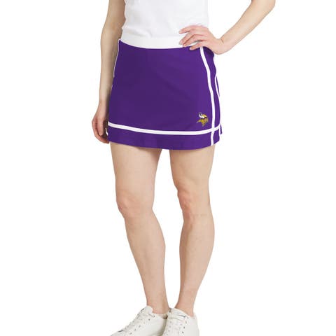 Women's WEAR by Erin Andrews  Purple Minnesota Vikings Stripe Skort