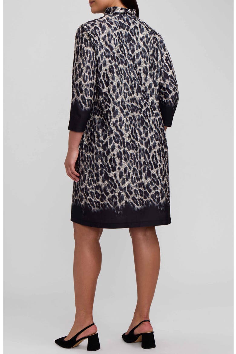 Tammy Cheetah Print Shirtdress, Alternate, color, BLACK/ MULTI