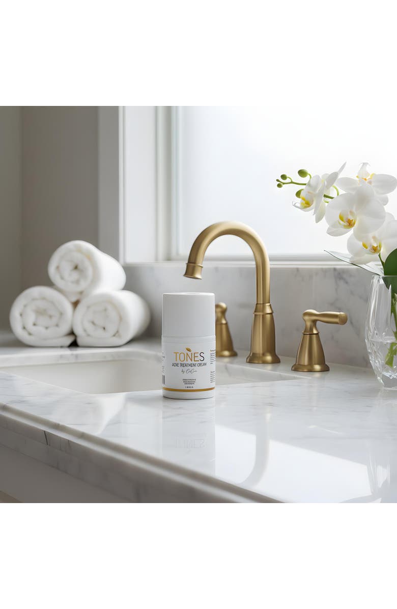 TONES by Cocoa Acne Treatment Cream with Benzoyl Peroxide 29.5ml, Alternate, color, 