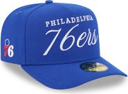 New Era Men's New Era Royal Philadelphia 76ers 2025 NBA Draft A-Frame 59FIFTY Fitted Hat