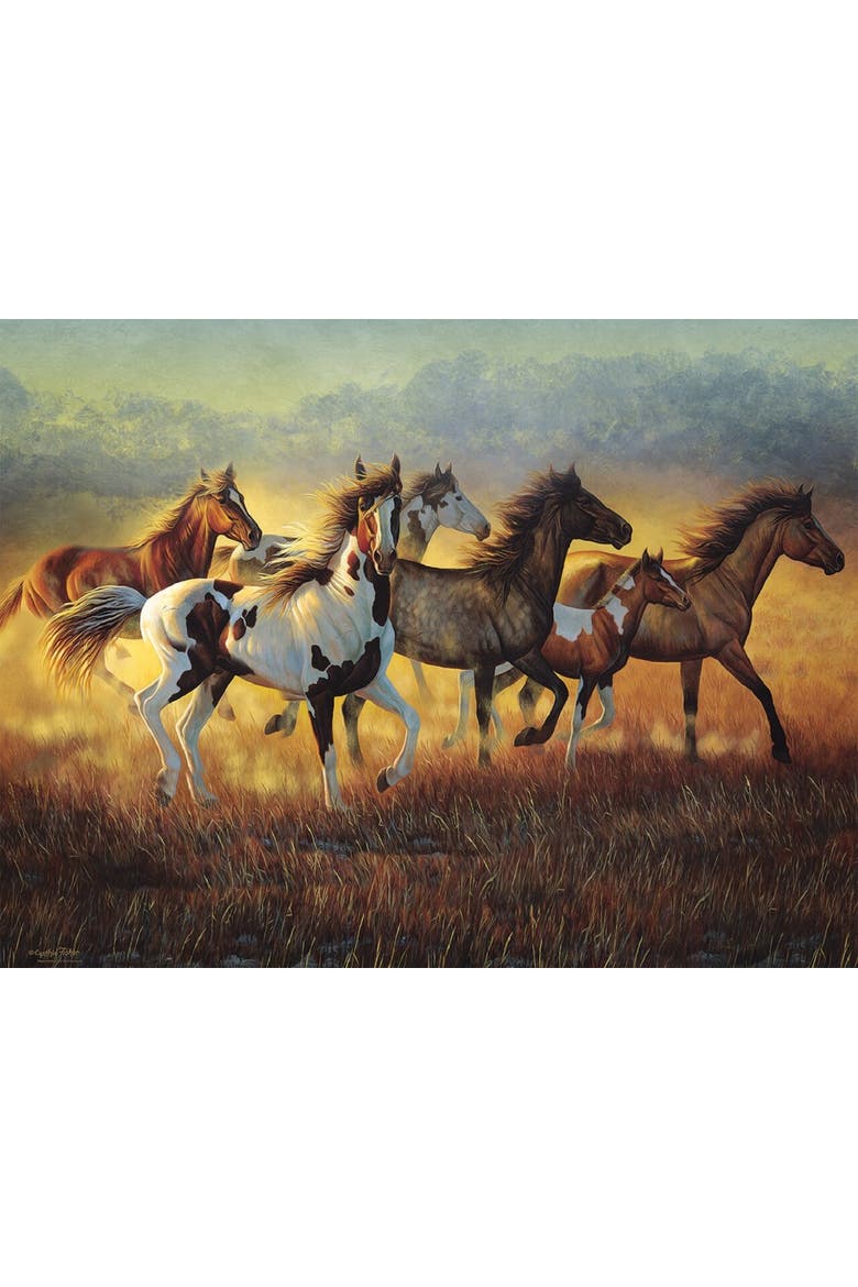 Running with the Wind 500 piece Jigsaw Puzzle for Adults, Alternate, color, Multicolor