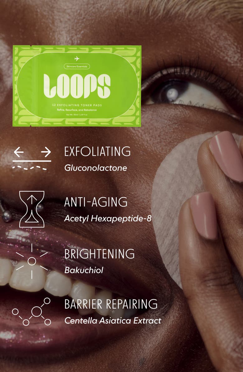 LOOPS Skincare Essentials Travel Set, Alternate, color, 