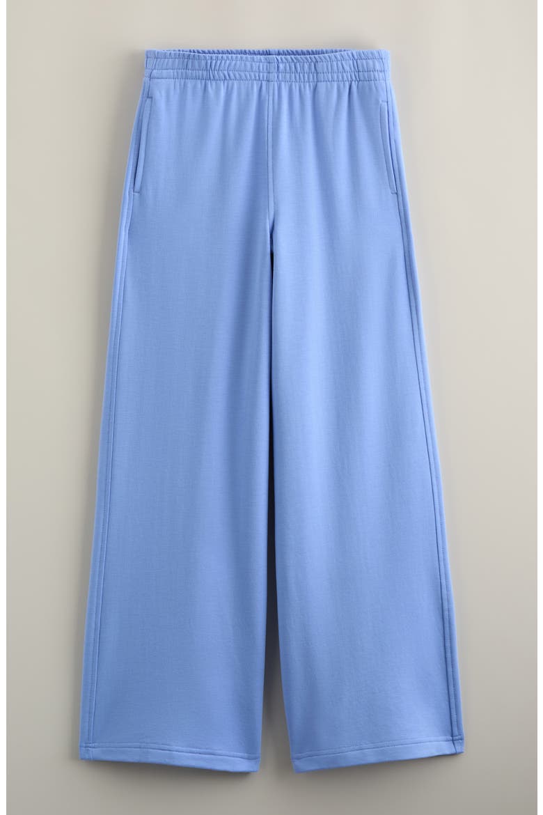Kids' Low Key Wide Leg Sweatpants, Main, color, BLUE HYDRANGEA